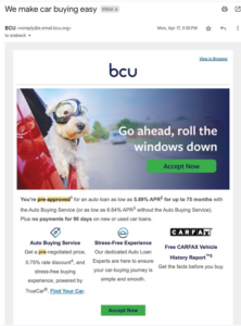 BCU Email