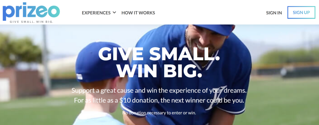 Vibrant Performance to Partner with Prizeo
