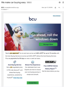 BCU Email 